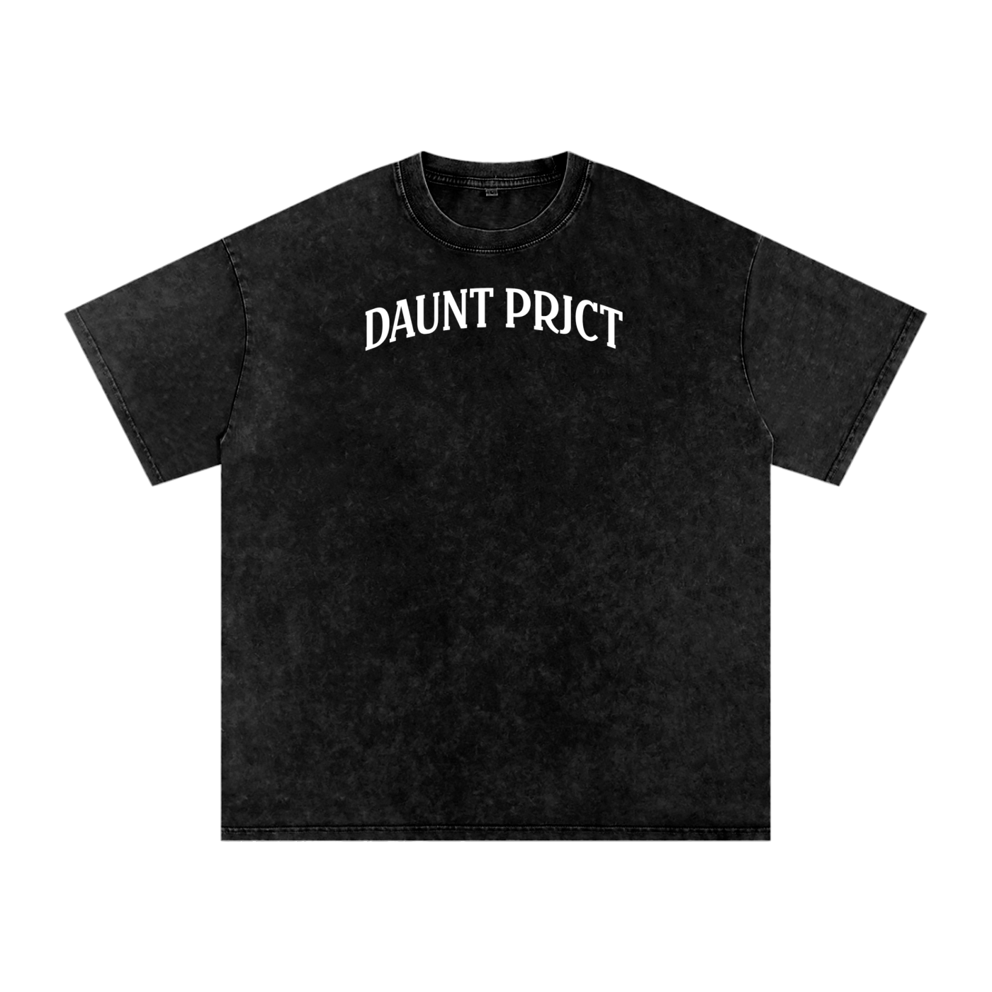DAUNT PRJCT Oversized Tee | Black