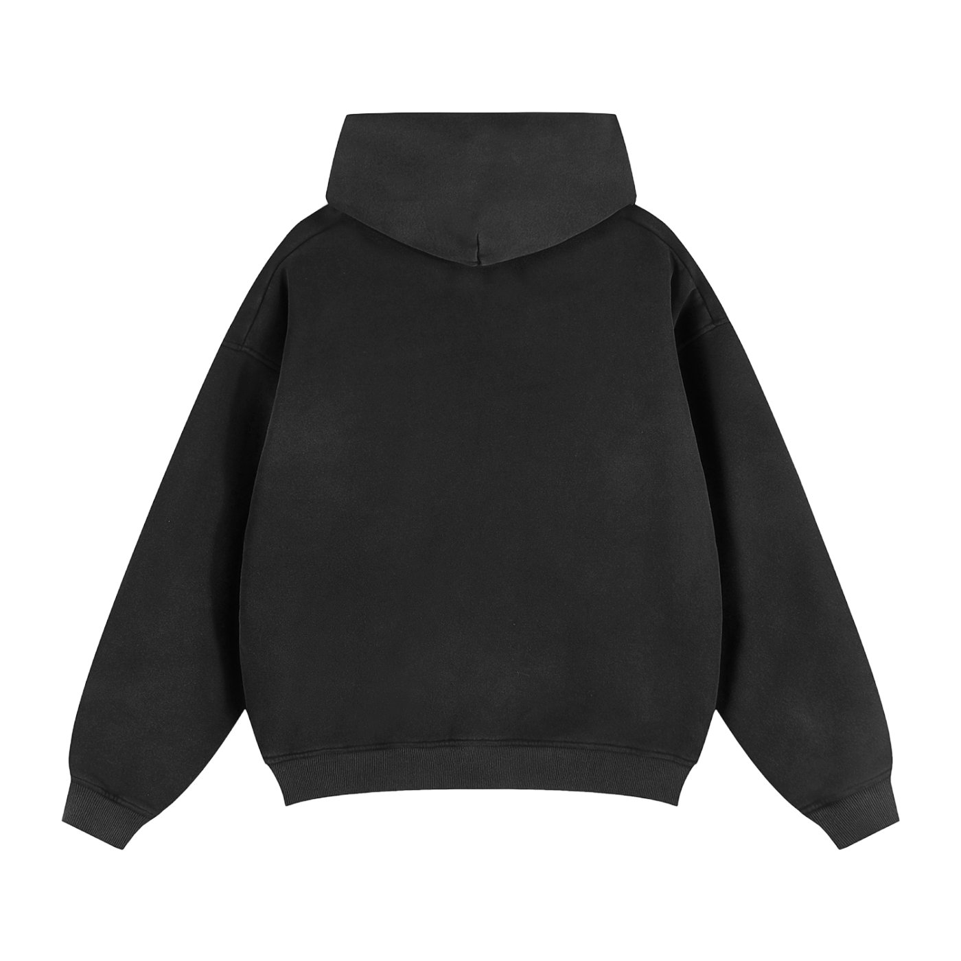 Daunt Origins Zip Up Hoodie | Black