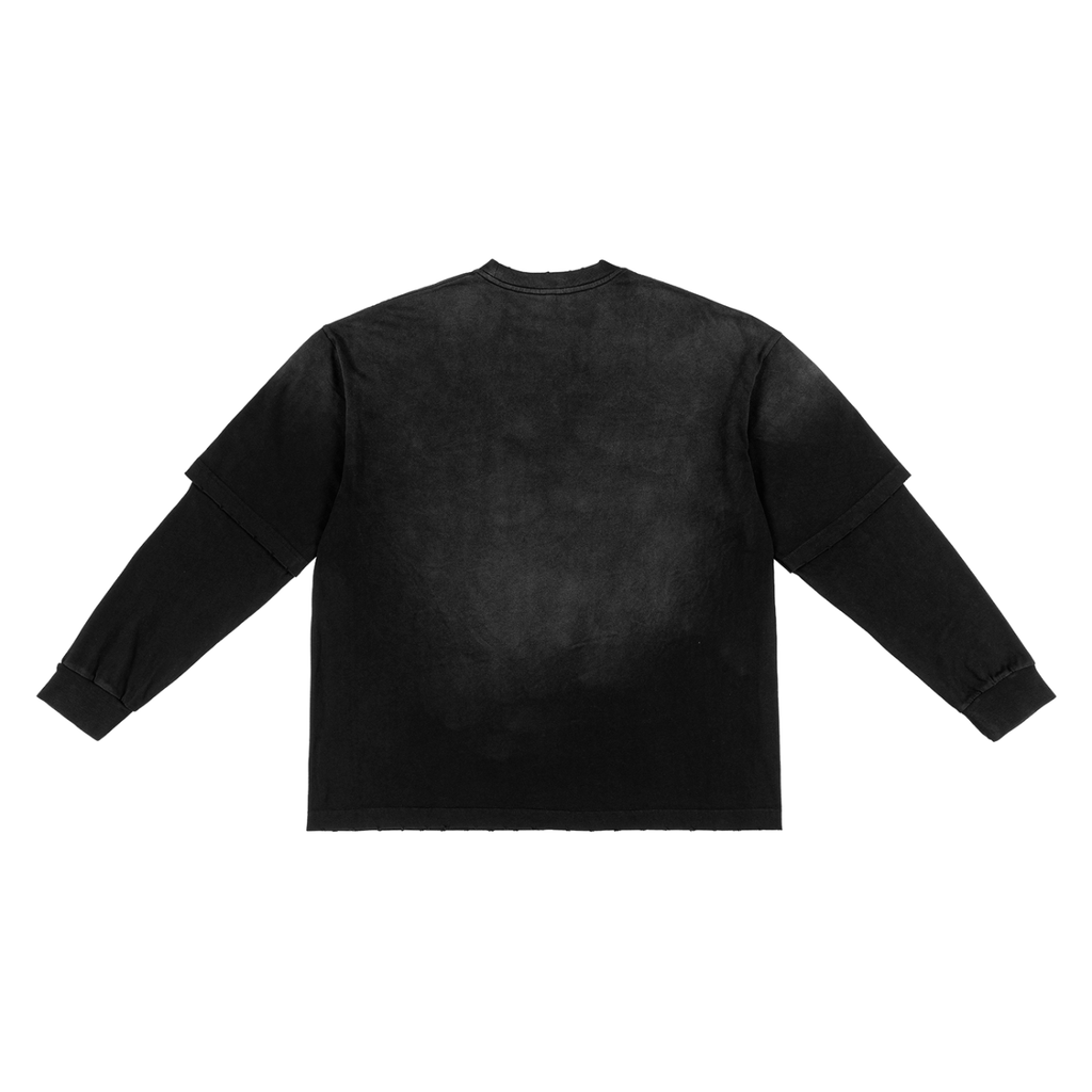 DAUNT PRJCT Layered Tee | Black