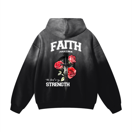 'Strength' Hoodie | Black