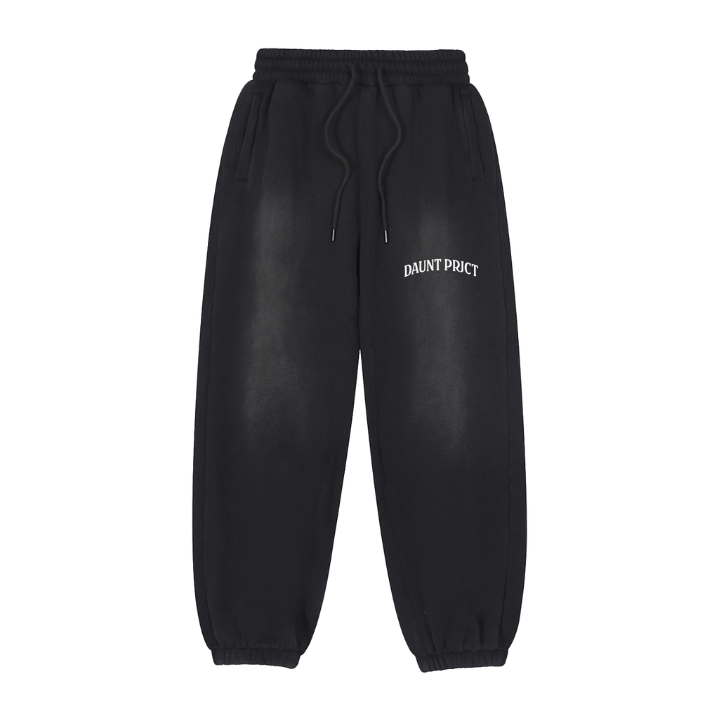 DAUNT PRJCT Cuffed Joggers | Black