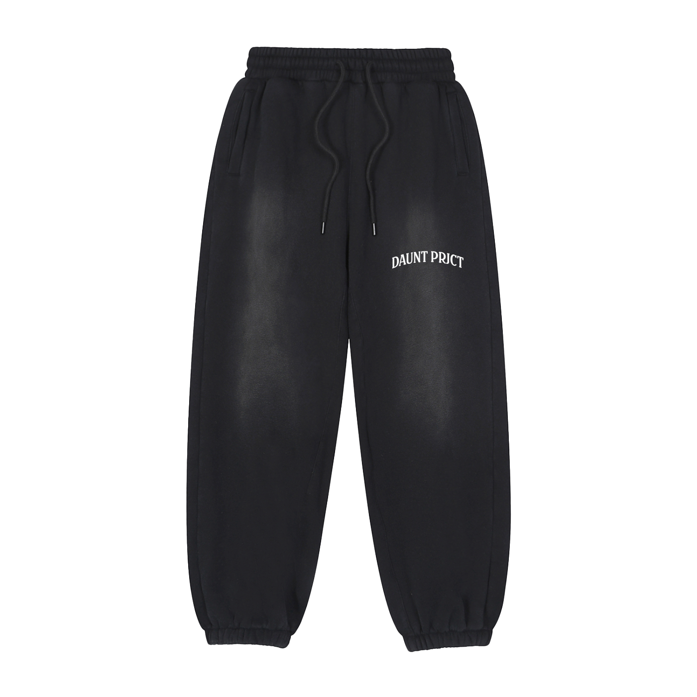DAUNT PRJCT Cuffed Joggers | Black