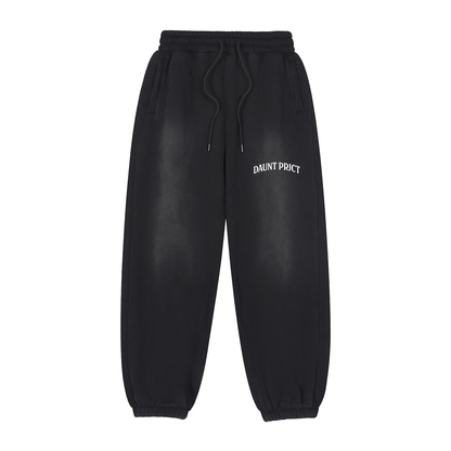 DAUNT PRJCT Cuffed Joggers | Black